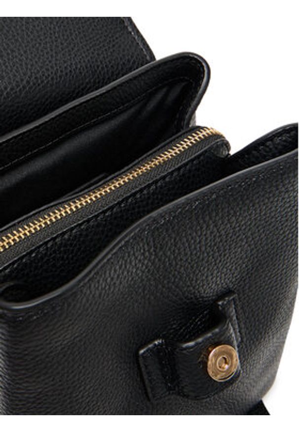 MICHAEL Michael Kors Plecak Quinn 30T5GQNB0L Czarny. Kolor: czarny. Materiał: skóra