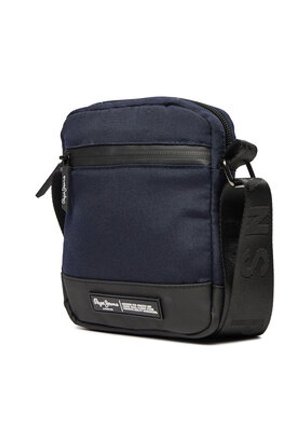 Pepe Jeans Saszetka PM030847 Granatowy. Kolor: niebieski. Materiał: materiał
