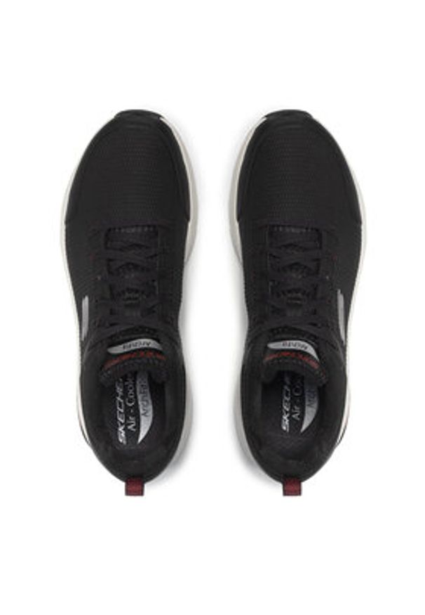 skechers - Skechers Sneakersy Titan 232200/BKW Czarny. Kolor: czarny. Materiał: materiał