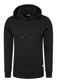 Jack & Jones - Jack&Jones Bluza Basic 12182537 Czarny Regular Fit. Kolor: czarny. Materiał: bawełna #3