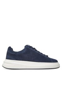 Sneakersy Guess. Kolor: niebieski