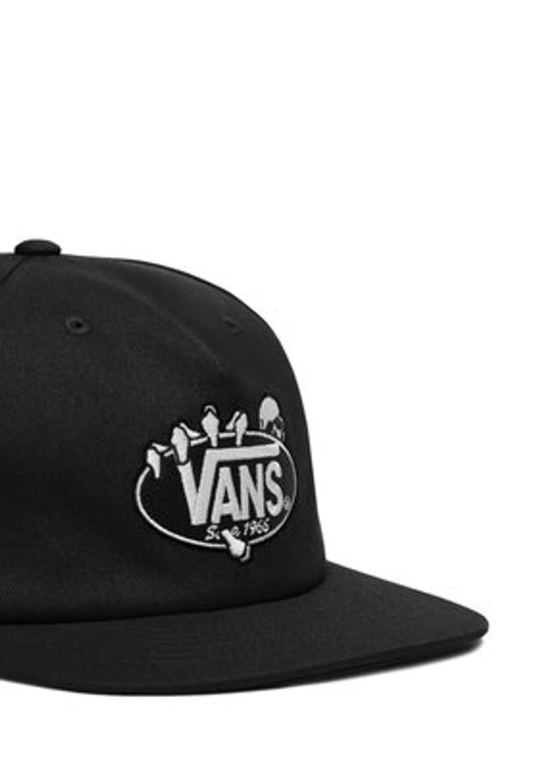 Vans Czapka z daszkiem Show Off Unstructured VN000T11 Czarny. Kolor: czarny. Materiał: bawełna