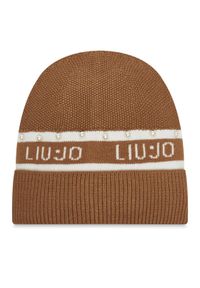 Liu Jo Czapka TF5239 MA92F Beżowy. Kolor: beżowy. Materiał: wiskoza, materiał