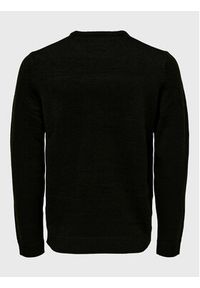 Only & Sons Sweter Xmas 22023350 Czarny Regular Fit. Kolor: czarny. Materiał: syntetyk