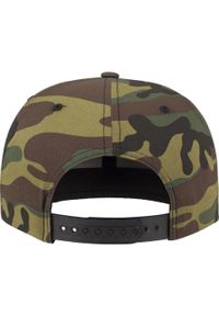 FLEXFIT - Classic Camo Snapback Cap. Kolor: zielony