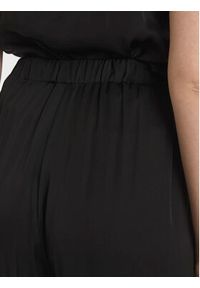 Gaudi Spodnie materiałowe 411FD25022 Czarny Relaxed Fit. Kolor: czarny. Materiał: wiskoza