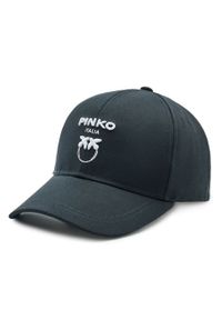Czapka z daszkiem Pinko Busseto 100621 A0MB Black Z99. Kolor: czarny. Materiał: bawełna, materiał #1