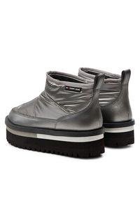 Tommy Jeans Śniegowce Tjw Nylon Flatform Boot Wl EN0EN02689 Srebrny. Kolor: srebrny. Materiał: materiał #2