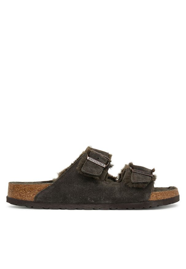 Klapki Birkenstock. Kolor: brązowy