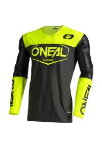 O'NEAL - Bluza rowerowa mtb O'neal Mayhem HEXX V.22 black/yellow. Kolor: czarny, wielokolorowy, żółty. Materiał: jersey
