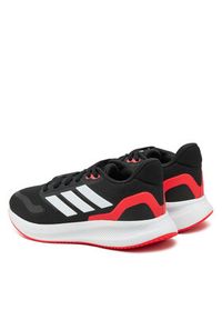 Adidas - adidas Sneakersy Runfalcon 5 Shoes Kids JP5142 Czarny. Kolor: czarny. Materiał: materiał #3