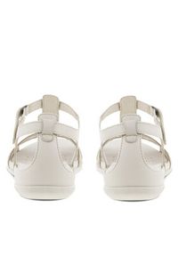 ecco - ECCO Sandały Flash T-Strap Sandal 24087360729 Beżowy. Kolor: beżowy. Materiał: skóra #4