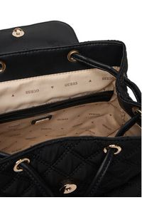 Guess Plecak Giully II HWYQ96 73330 Czarny. Kolor: czarny. Materiał: materiał