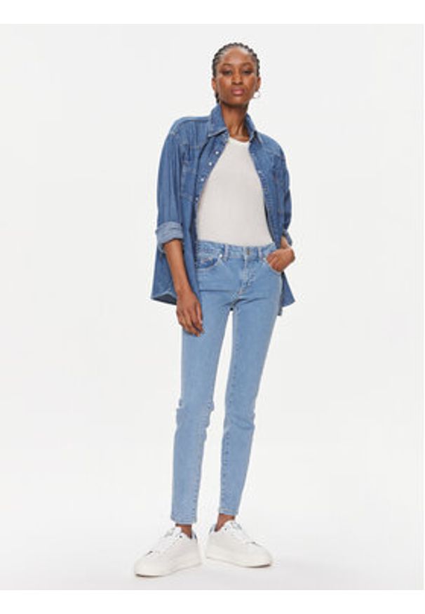 Tommy Jeans Jeansy Sophie Lw Skn Cg4239 DW0DW17148 Niebieski Skinny Fit. Kolor: niebieski