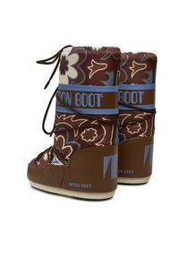 Moon Boot Śniegowce Mb Icon Flower 80D1402940 Brązowy. Kolor: brązowy. Materiał: materiał