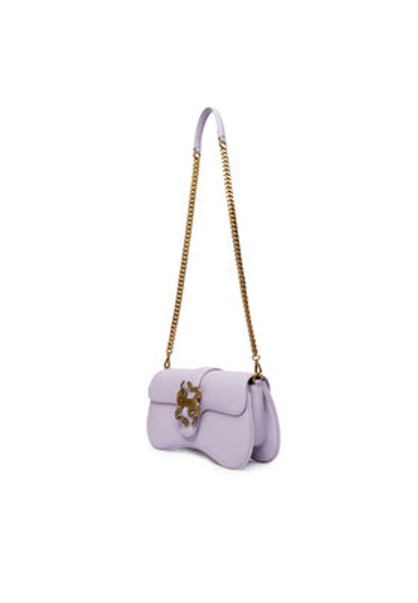 Just Cavalli Torebka 80RA4BA1 ZSA89 Fioletowy. Kolor: fioletowy. Materiał: skórzane