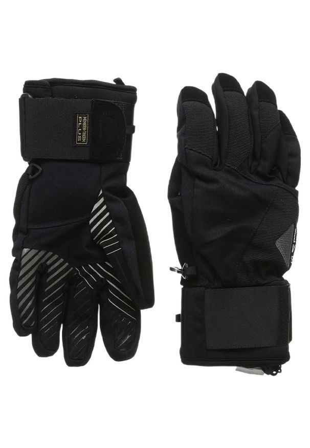 Rekawice narciarskie unisex Level Switch z ochraniaczem. Kolor: czarny. Materiał: elastan, nylon. Sezon: zima. Sport: narciarstwo