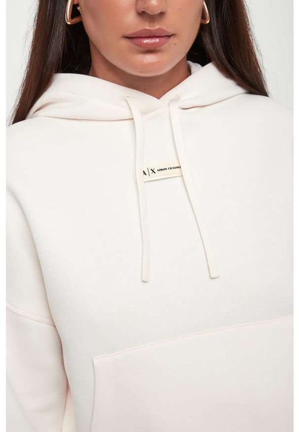 Armani Exchange - Bluza damska z kapturem ARMANI EXCHANGE. Typ kołnierza: kaptur