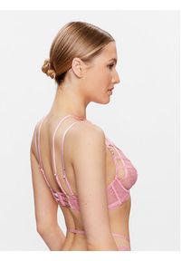 Hunkemöller Biustonosz z fiszbiną Roxanne 201009 Różowy. Kolor: różowy. Materiał: syntetyk #3