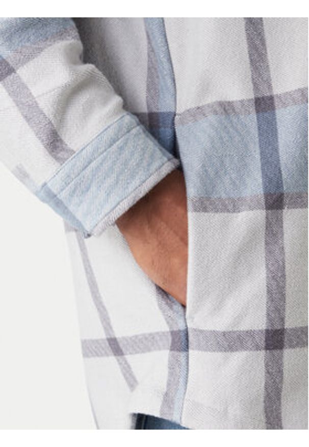 BOSS Koszula Locky 50548968 Szary Oversize. Kolor: szary. Materiał: bawełna