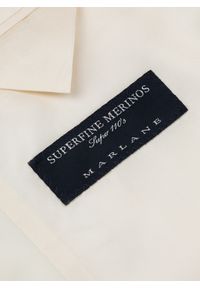 Pako Lorente - PAKO LORENTE – Marynarka smokingowa w jasnym beżowym kolorze. Okazja: na wesele, na ślub cywilny. Kolor: beżowy. Materiał: wełna. Wzór: gładki #4