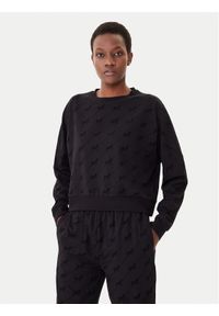 Hugo - HUGO Bluza Lokky 50545210 Czarny Relaxed Fit. Kolor: czarny. Materiał: bawełna #1