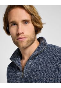 Lee - LEE MĘSKI SWETER LEE HALF ZIP KNIT MOOD INDIGO 112355674 #5