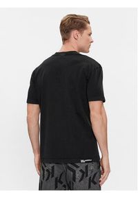 Karl Lagerfeld Jeans T-Shirt 240D1705 Czarny Regular Fit. Kolor: czarny. Materiał: bawełna #3