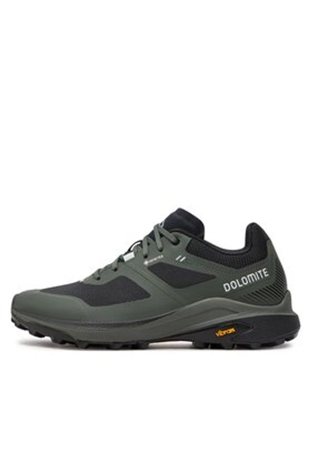 Dolomite Trekkingi Nibelia Gore-Tex 420070 0878 Khaki. Kolor: brązowy. Materiał: materiał. Technologia: Gore-Tex. Sport: turystyka piesza