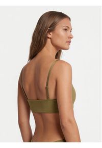 TOMMY HILFIGER - Tommy Hilfiger Biustonosz top UW0UW06223 Khaki. Kolor: brązowy. Materiał: syntetyk #3