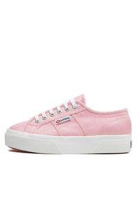 Superga Tenisówki 2740 Różowy. Kolor: różowy. Materiał: skóra