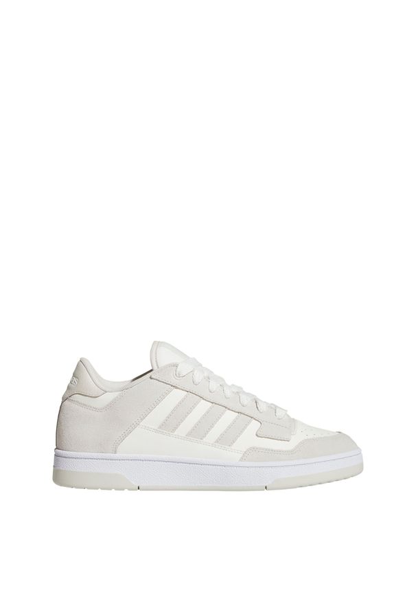Adidas - Buty Rapid Court Low. Wysokość cholewki: przed kostkę. Kolor: biały, szary, wielokolorowy