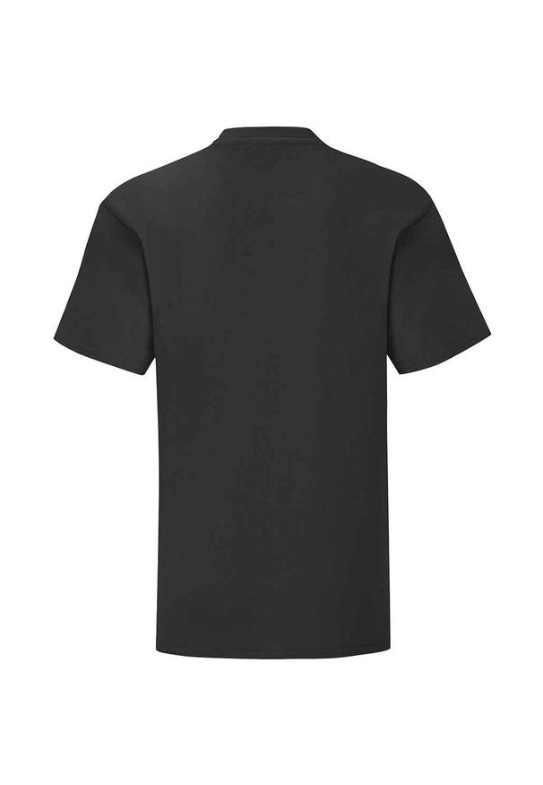 FRUIT OF THE LOOM - Kultowa Koszulka Dziecięca / Dziecięca. Kolor: czarny. Sport: turystyka piesza