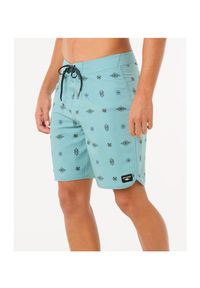 Spodenki surfingowe męskie Rip Curl Mirage Micro Diamond Niebieski. Kolor: niebieski
