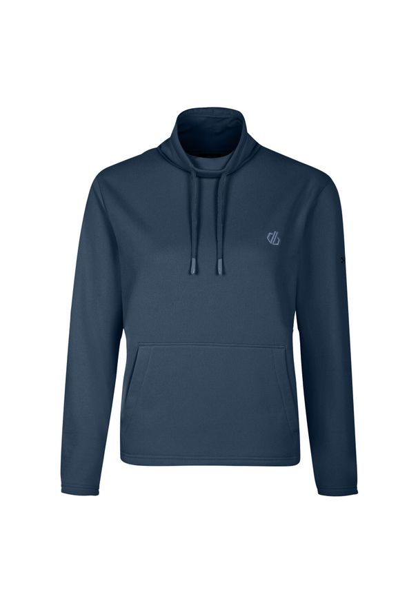 DARE 2B - Polarowy Top Damski Lexan. Kolor: niebieski. Materiał: polar. Sport: turystyka piesza