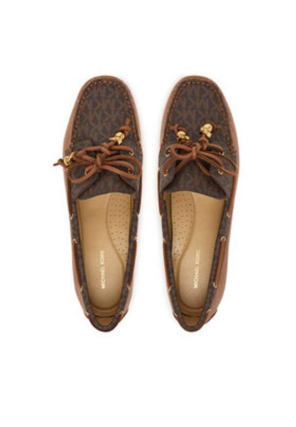 MICHAEL Michael Kors Mokasyny Fallon Moc 40S6FAFR1B Brązowy. Kolor: brązowy. Materiał: skóra