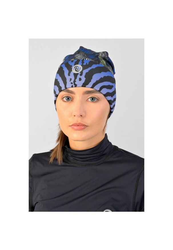 NESSI SPORTSWEAR - Czapka smerfetka termoaktywna dwustronna Unisex Nessi Sportswear. Kolor: niebieski. Styl: sportowy