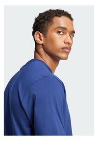 Adidas - adidas T-Shirt Essentials Linear JE8999 Granatowy Regular Fit. Kolor: niebieski. Materiał: bawełna #2