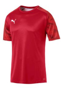 Koszulka treningowa Puma Cup L - Oddychająca koszulka piłkarska dla mężczyzn. Kolor: wielokolorowy, czerwony. Materiał: poliester. Sport: piłka nożna #2