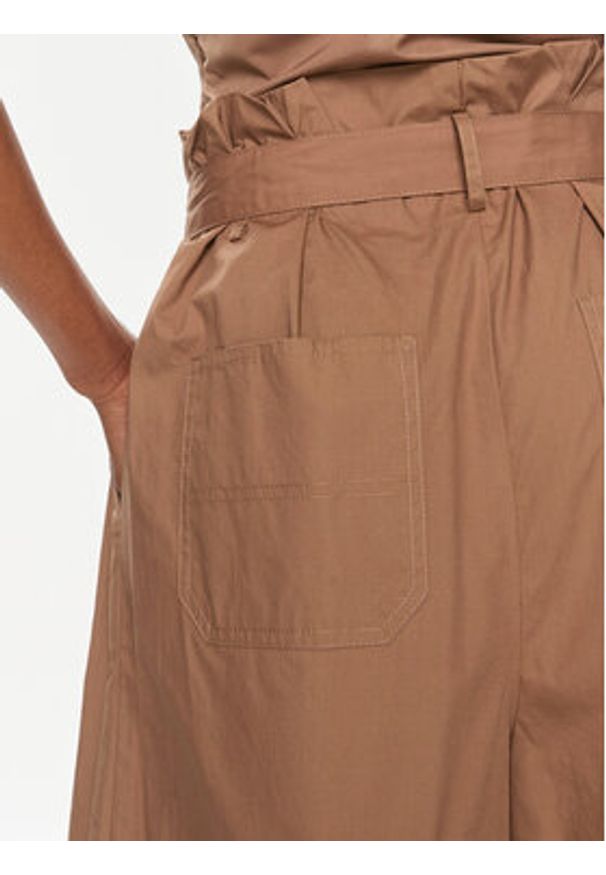 Pinko Kuloty Poseidone 103006 A1N3 Brązowy Relaxed Fit. Kolor: brązowy. Materiał: bawełna
