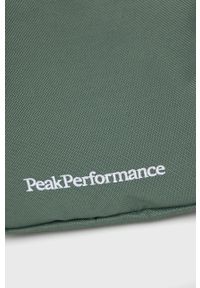 Peak Performance saszetka kolor zielony. Kolor: zielony