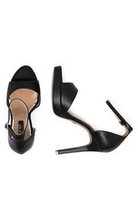 Nine West Sandały WFA2733-2 Czarny. Kolor: czarny. Materiał: syntetyk #6