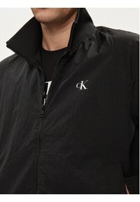 Calvin Klein Jeans Kurtka przejściowa Harrington J30J325102 Czarny Regular Fit. Kolor: czarny. Materiał: syntetyk #4