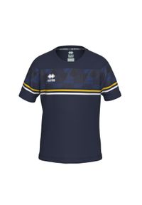 ERREA - Koszulka dla dzieci Errea diamantis. Kolor: niebieski, wielokolorowy, żółty. Długość rękawa: krótki rękaw. Długość: krótkie #1