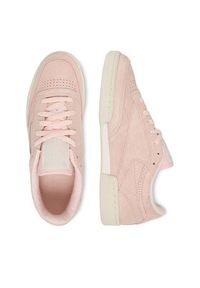 Reebok Sneakersy EO-CLUB C 85 100263743 Różowy. Kolor: różowy. Materiał: skóra, zamsz. Model: Reebok Club #3