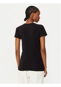 Armani Exchange T-Shirt XW000105 AF11929 UC001 Czarny Slim Fit. Kolor: czarny. Materiał: bawełna