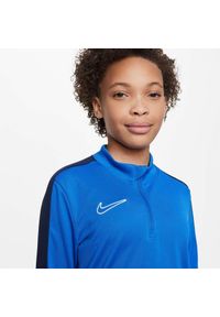 Bluza piłkarska męska Nike Df Academy 23 Dril Top. Kolor: niebieski. Sport: piłka nożna