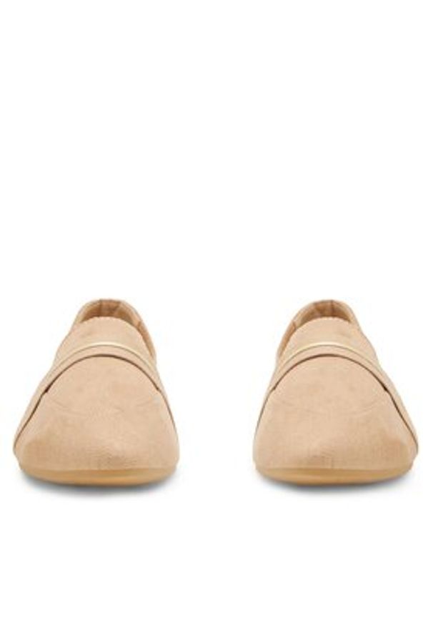 Clara Barson Lordsy WYL04073-1 Beżowy. Kolor: beżowy. Materiał: materiał