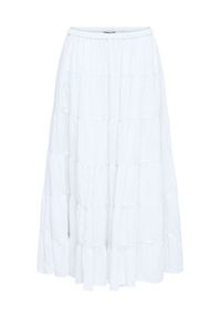 only - ONLY Spódnica maxi Kelly 15374229 Biały Regular Fit. Kolor: biały. Materiał: bawełna #2