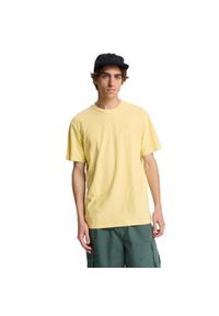 Quiksilver - Koszulka z krótkim rękawem dla Mężczyzn SLUB ROUNDNECK Zielony. Kolor: zielony. Materiał: bawełna, tkanina. Długość rękawa: krótki rękaw. Długość: krótkie. Wzór: haft #1